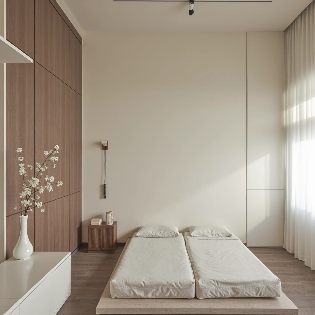 Minimalist Design for a Calm and Serene Space