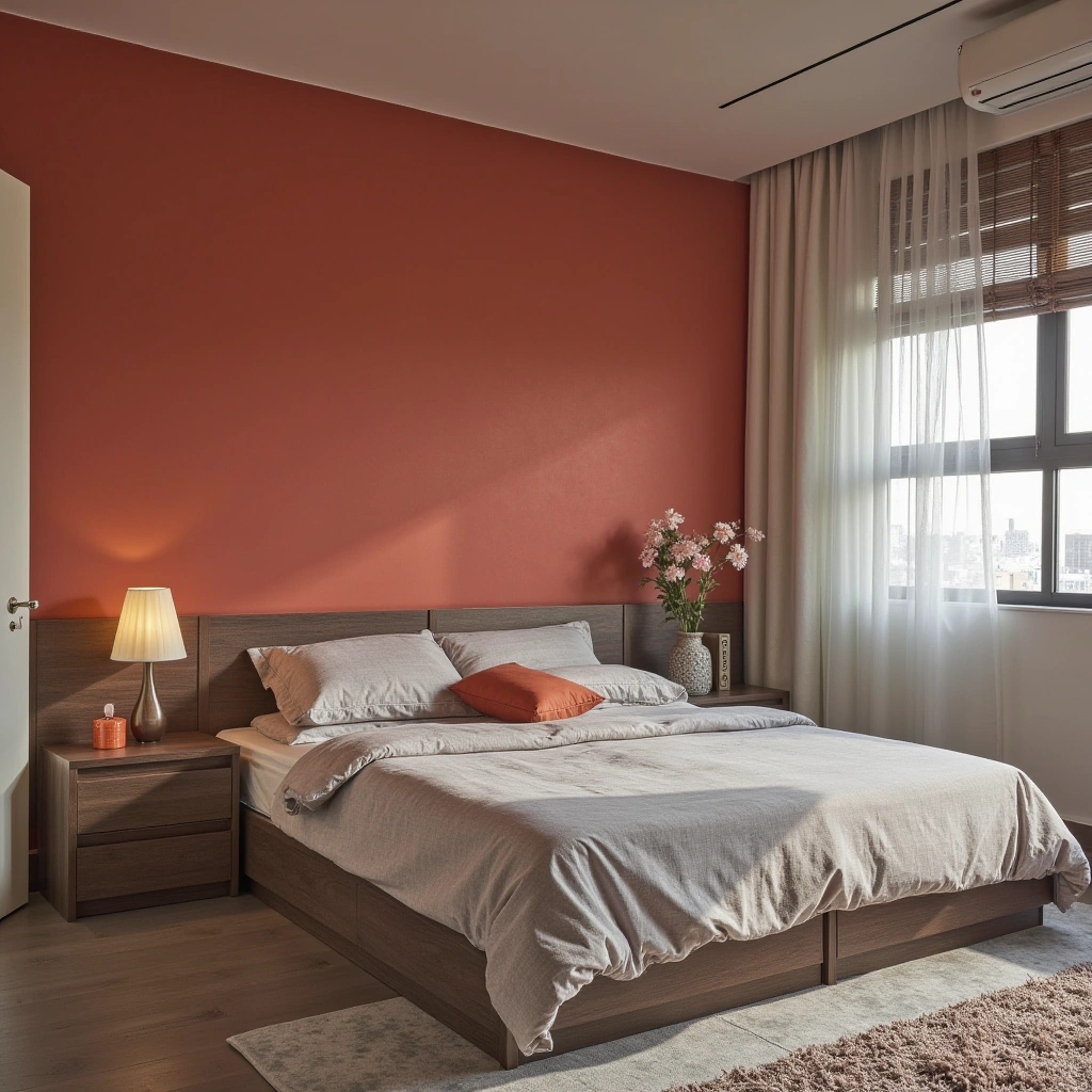 Bold Colors for a Statement Wall