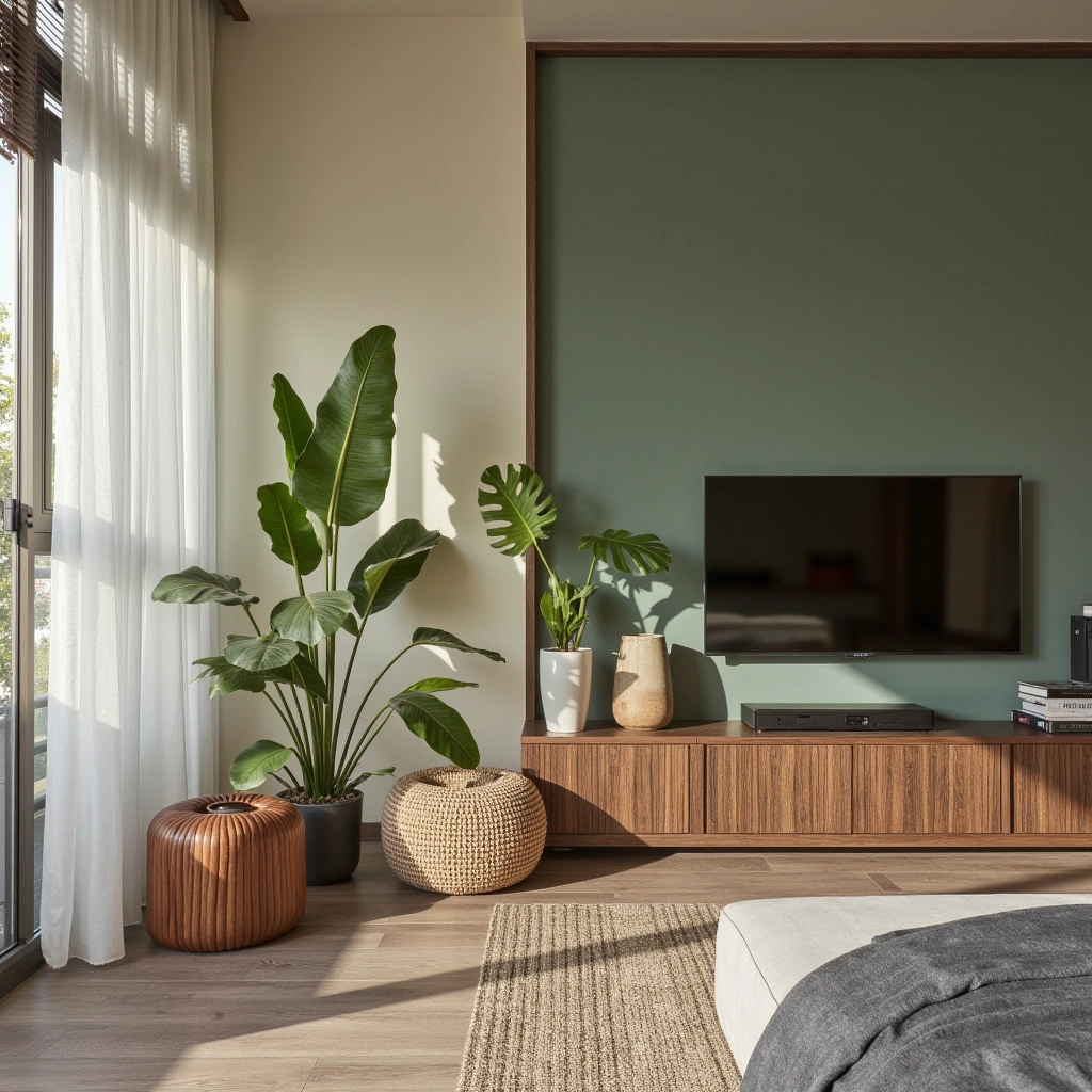 3. Incorporate Greenery for Freshness and Air Quality