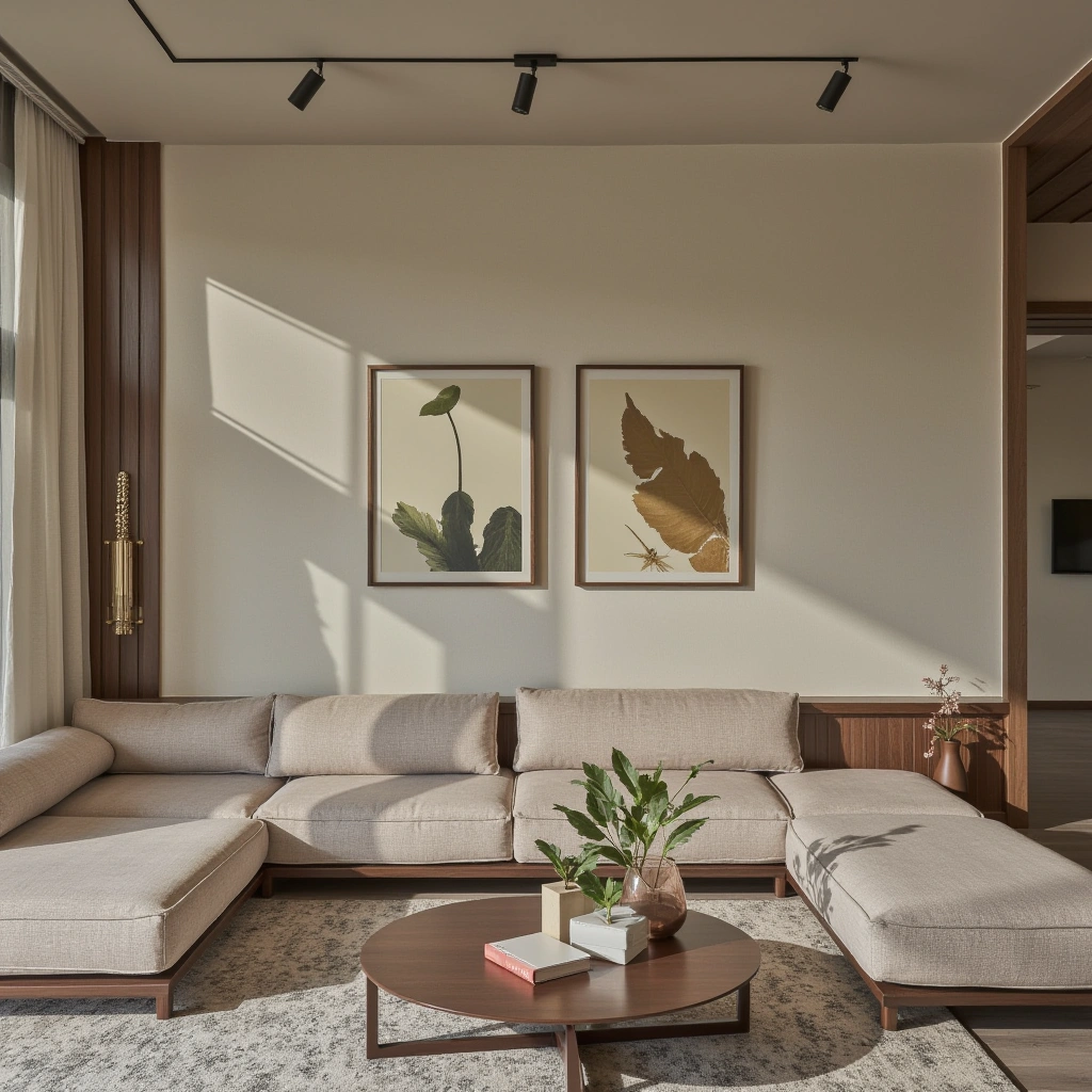 8. Minimalist Art with Nature Motifs