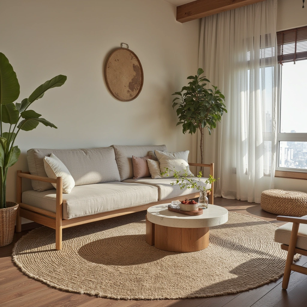 11. Natural Fiber Rugs to Anchor the Space