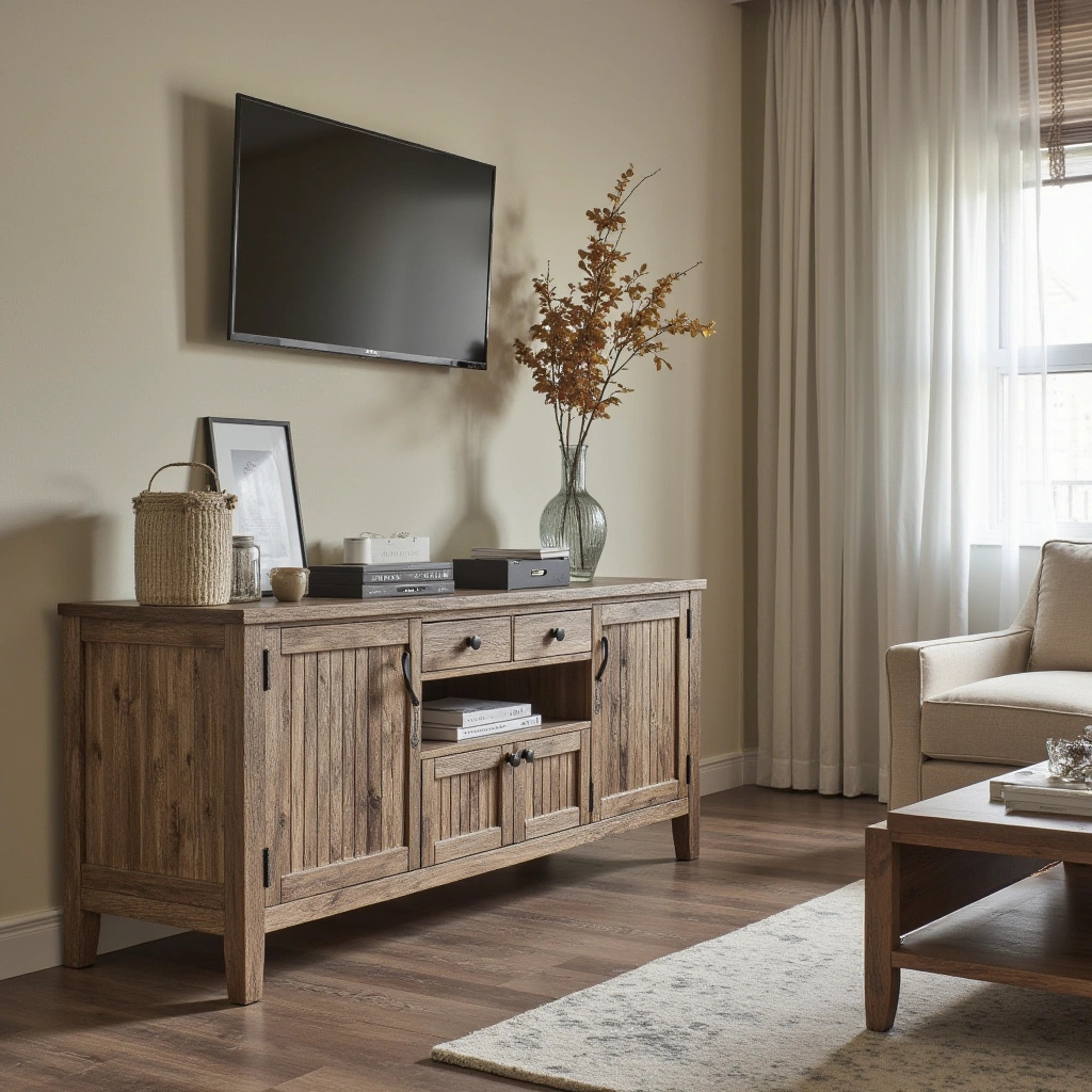 1. Distressed Wood Furniture: The Heart of Vintage Farmhouse