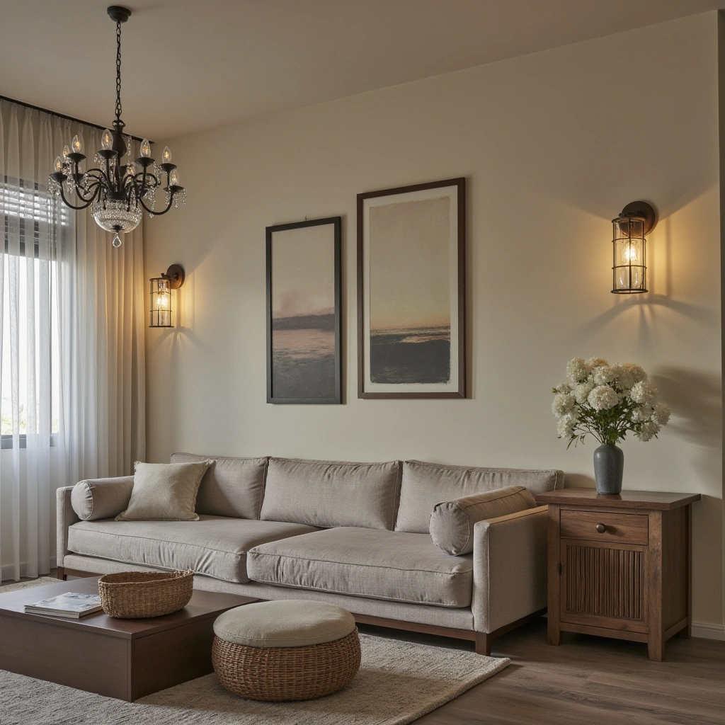 2. Vintage Farmhouse Lighting: Warmth and Character