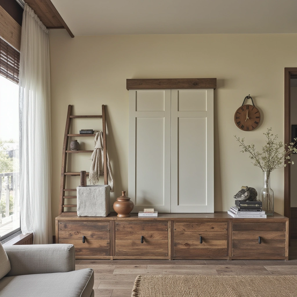 7. Repurposed Antique D&eacute;cor: Sustainability Meets Style