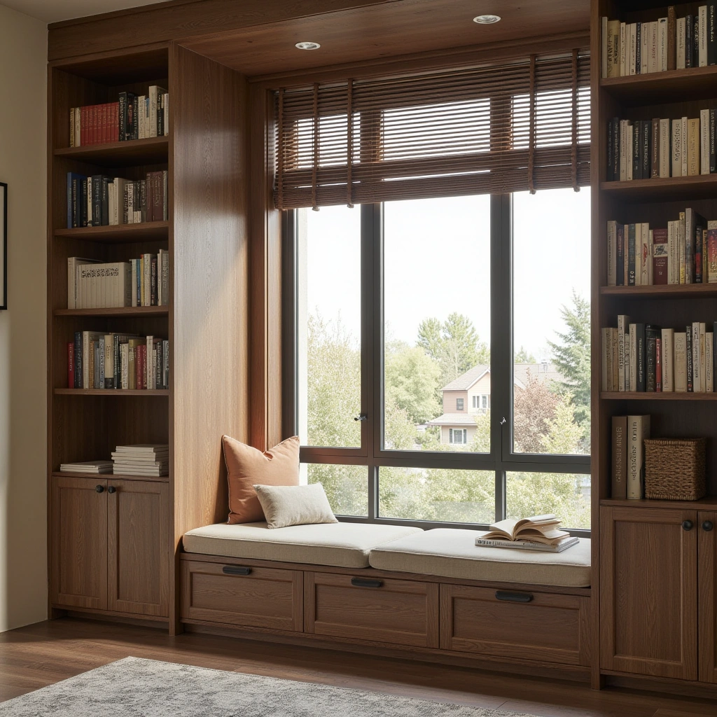 2. Window Seat Reading Nook