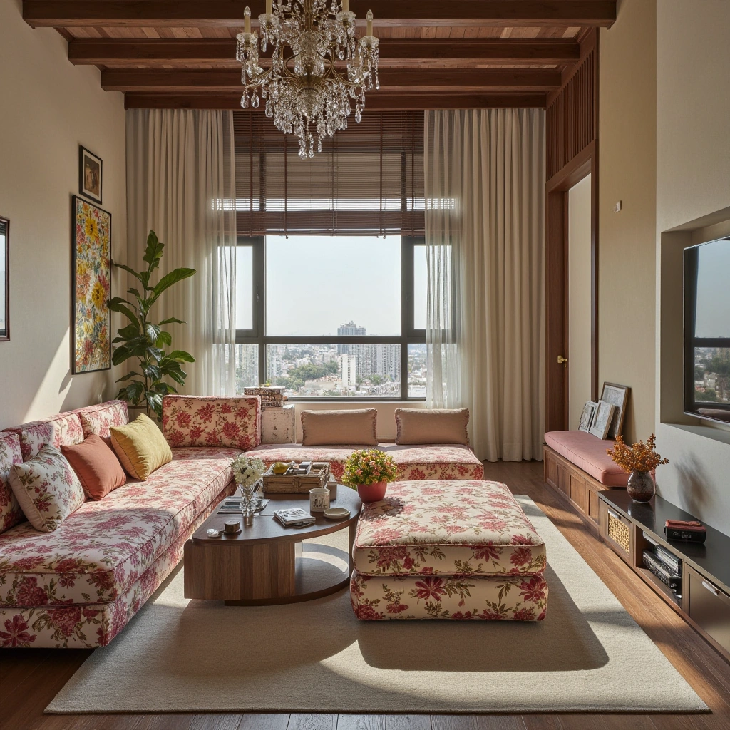 8. Chintz Upholstery: Classic Floral Elegance