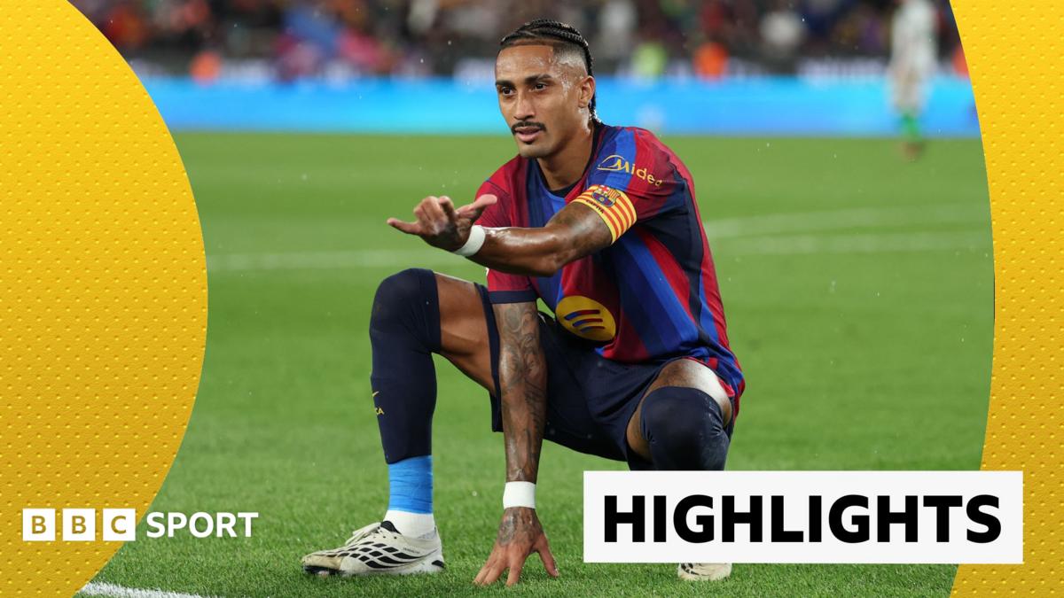 Raphinha Hat-trick Fuels Barcelona's 7-2 Victory Over Racing de Santander