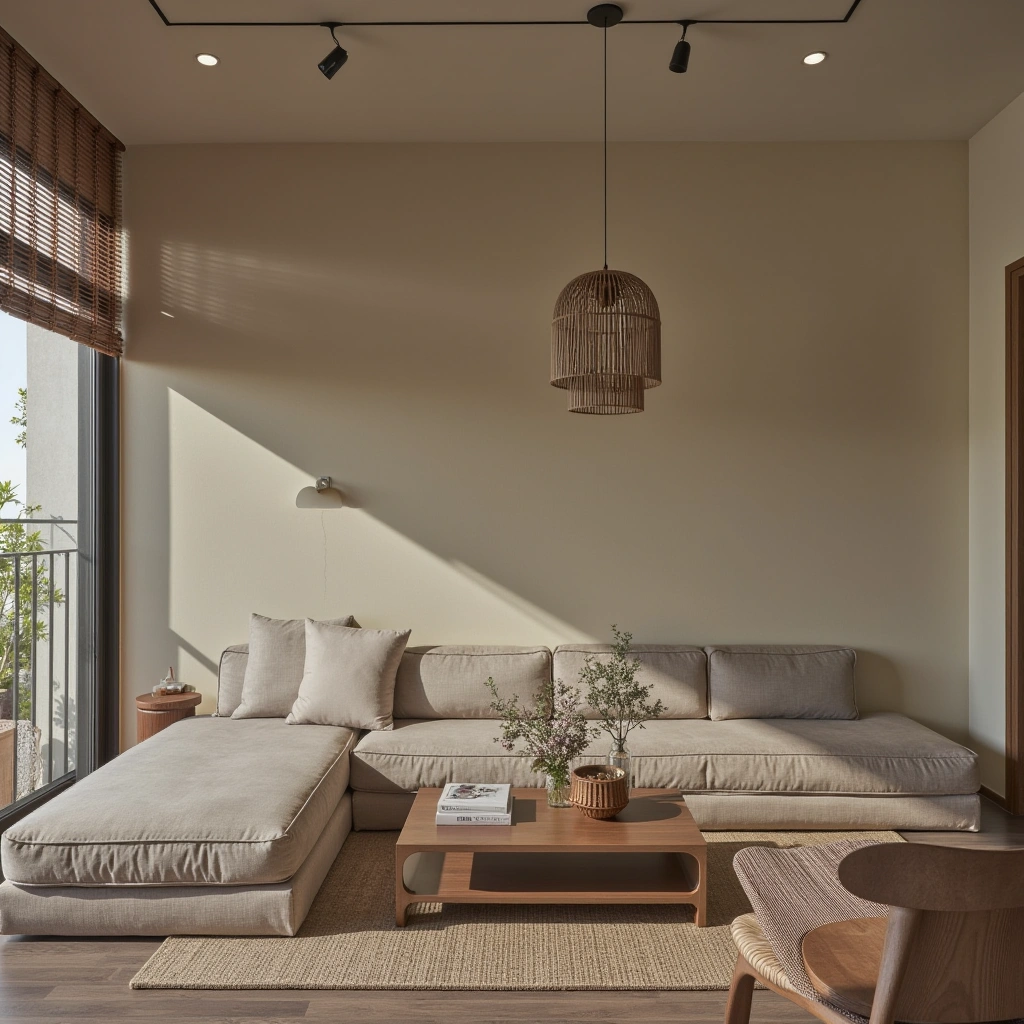 Why Warm Minimalist Living Rooms Are So Popular