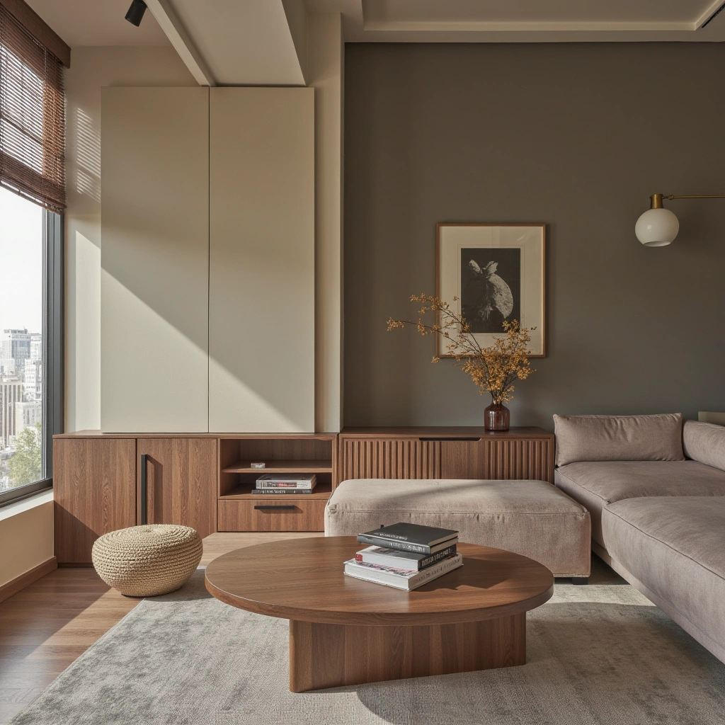 8. Hidden Storage: Keeping Warmth Without Clutter