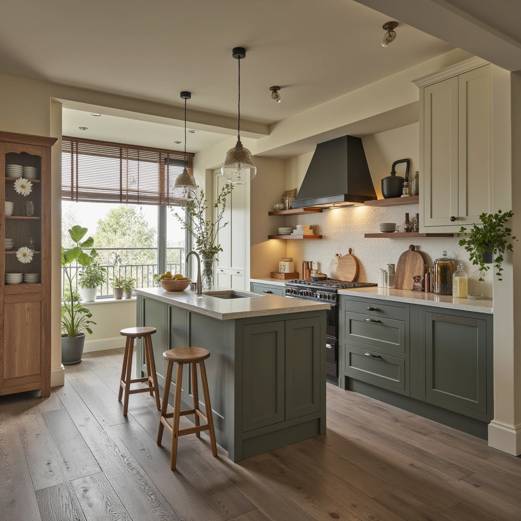 5. Vintage and Modern Furniture Mix