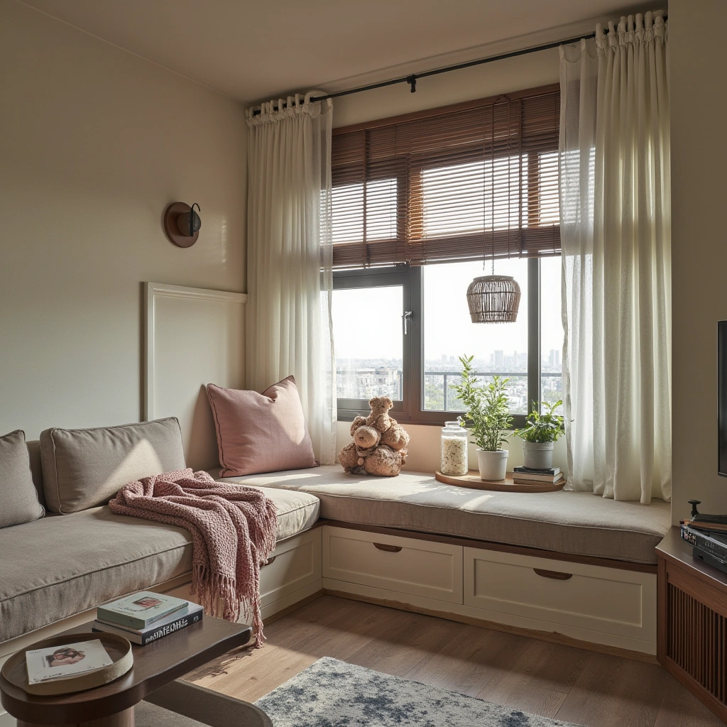 2. Window Seat Reading Nook