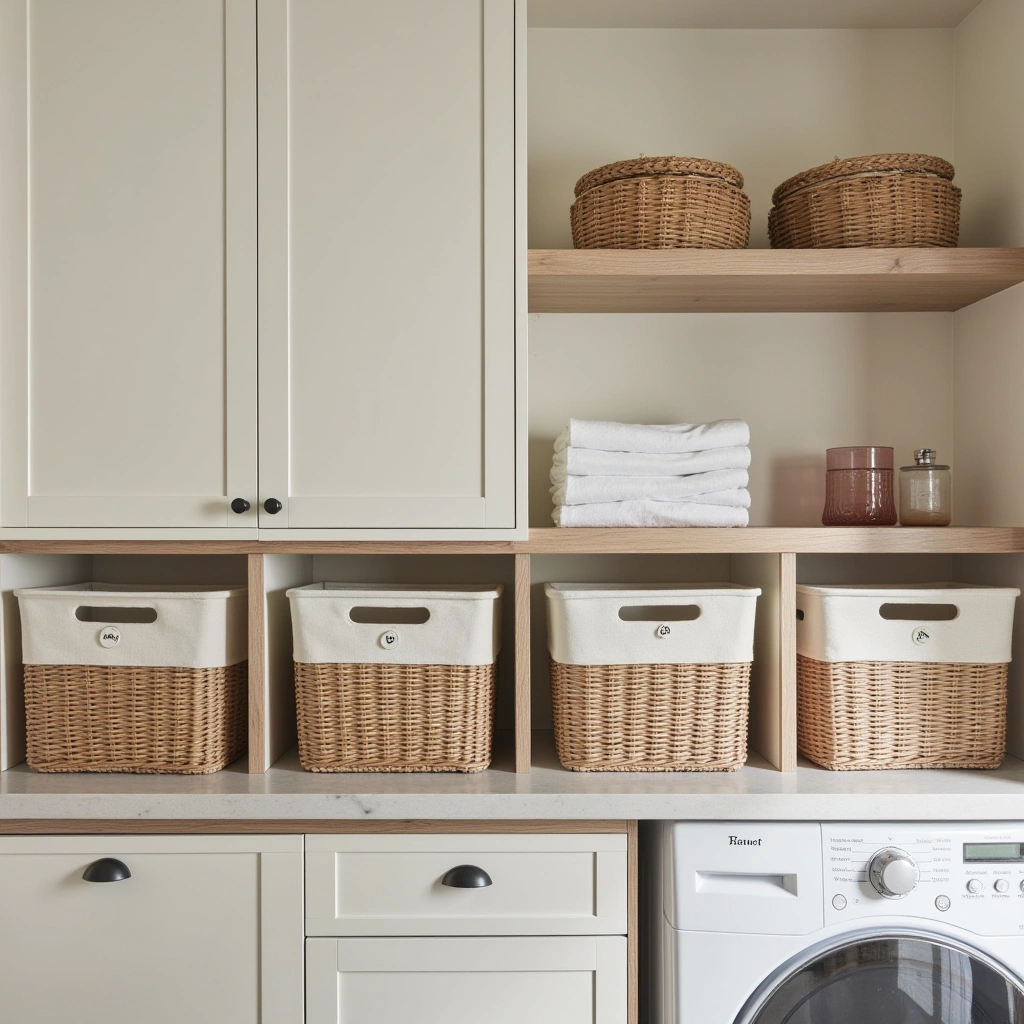7. Stylish Storage Baskets and Bins