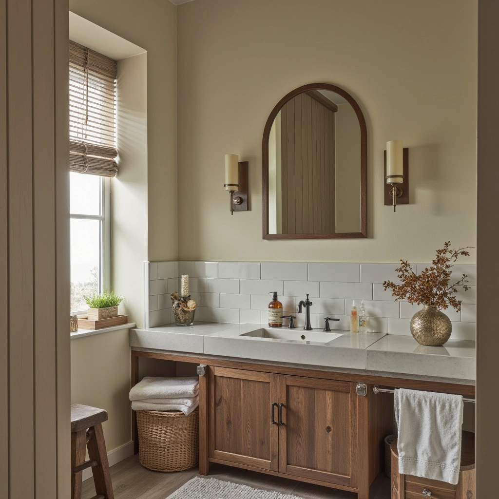 12 Small Country Bathroom Ideas