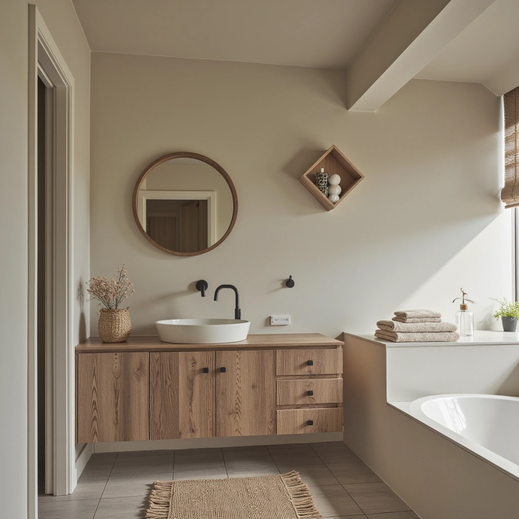 14. Scandinavian Master Bath