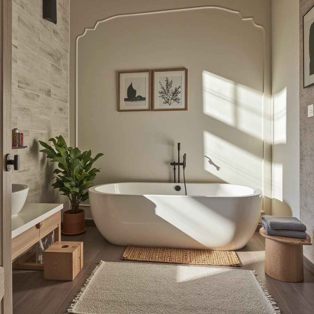 12. Layered Rugs