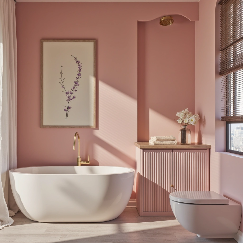 7. Use Pink for a Fresh and Clean Look