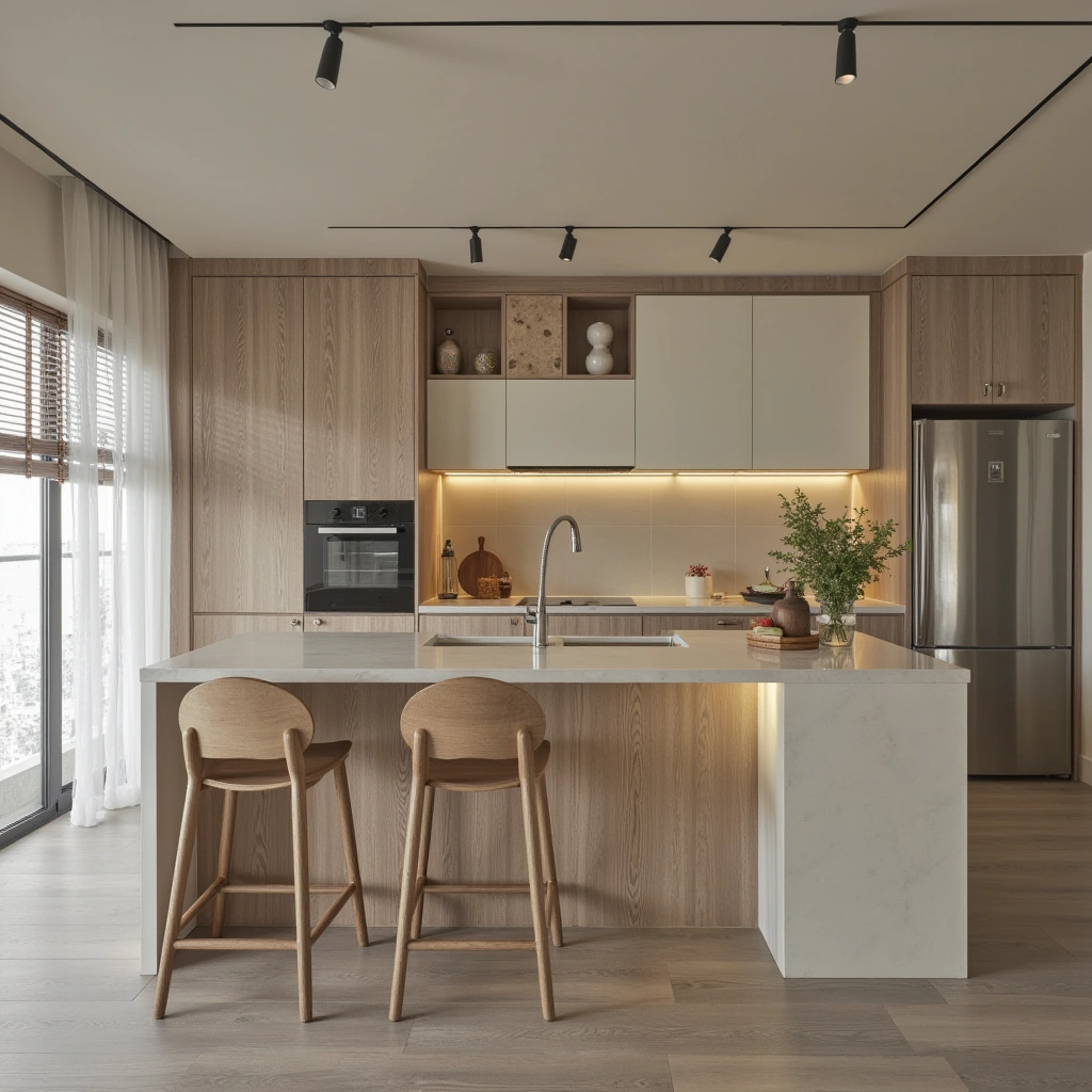 Seaside Kitchen Idea 5: Seaside Modern