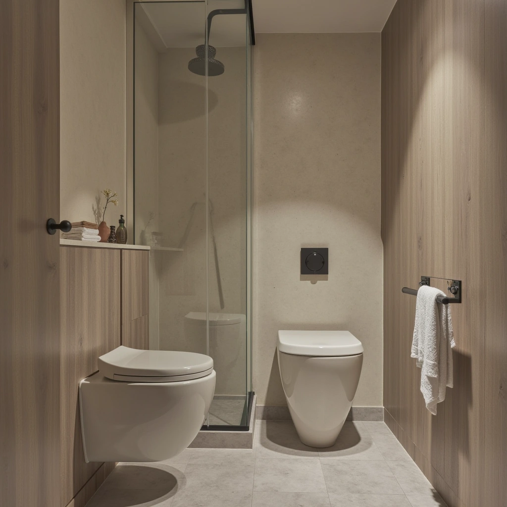Wall-Mounted Toilet
