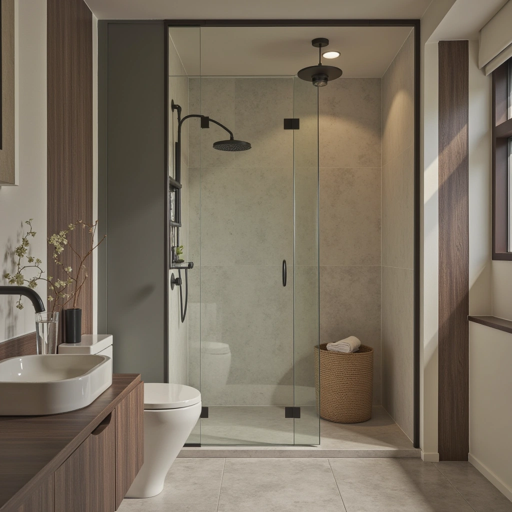 3. Install a Shower Door