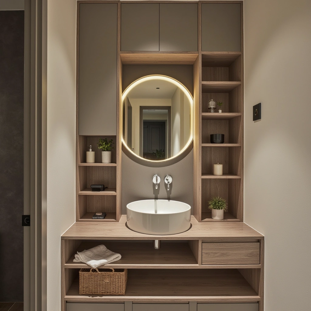 8. Use a Mirror with Storage