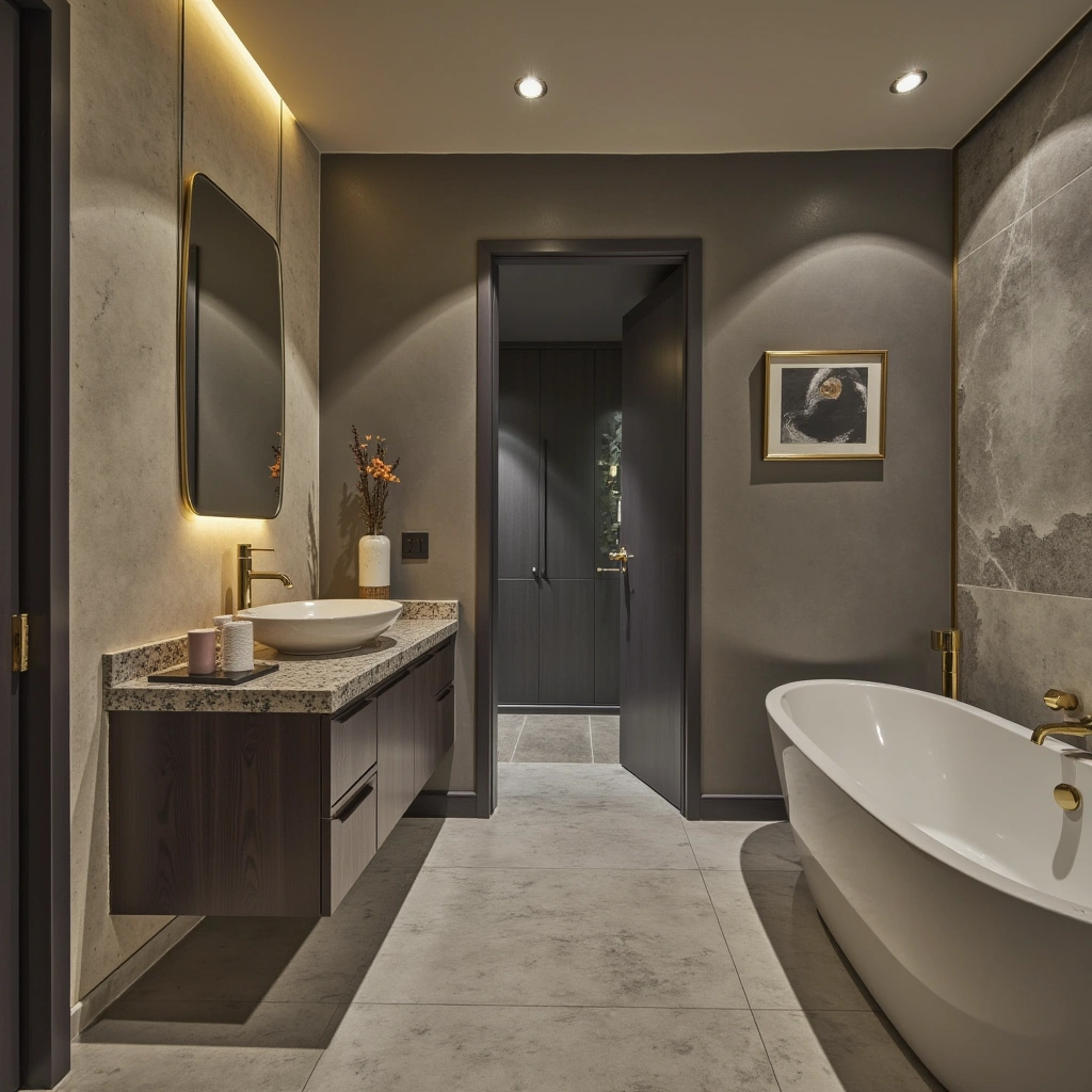 Gray and Gold Opulence