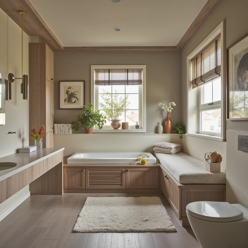 Cozy Retreat with Built-in Seating