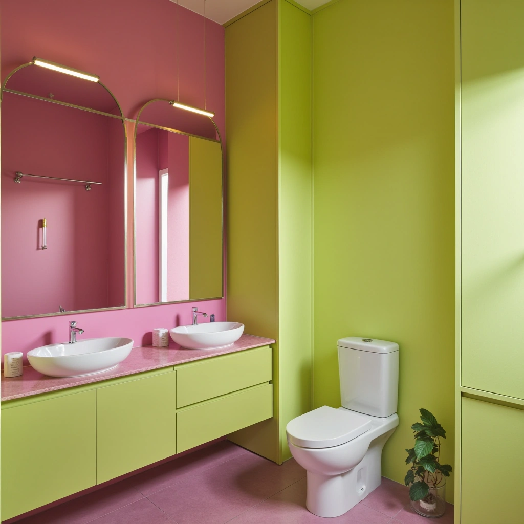 11. Playful Pink and Lime Green