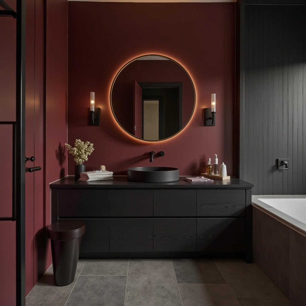 Cover image for 14 Maroon Bathroom Ideas