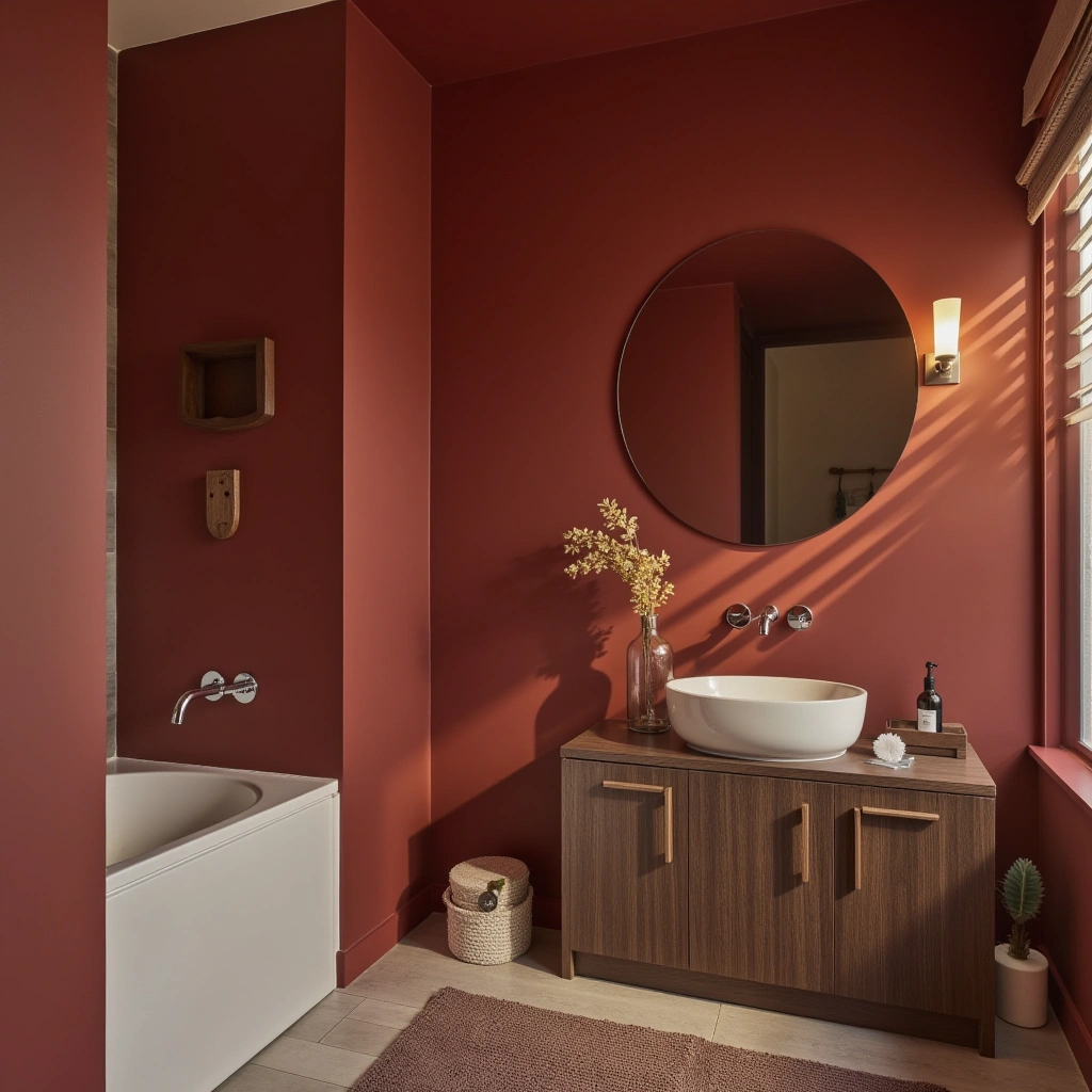 Cover image for 15 Red Bathroom Decor Ideas