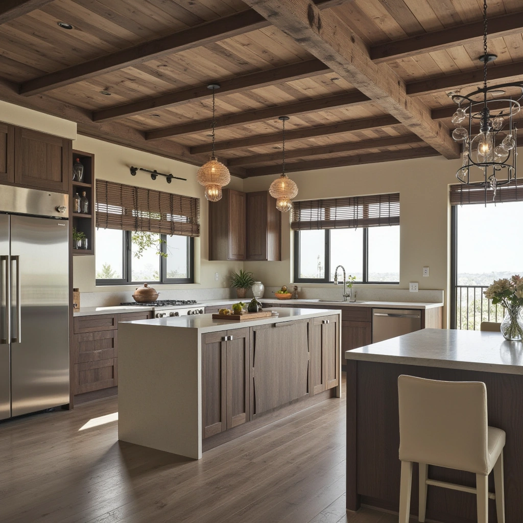 Modern Farmhouse Kitchen with a Rustic Coastal Industrial Touch