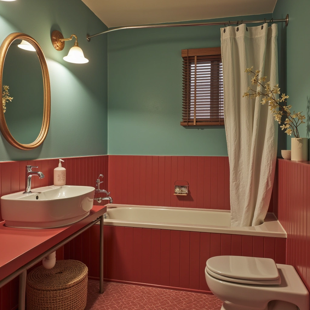 15. Vintage Bathroom