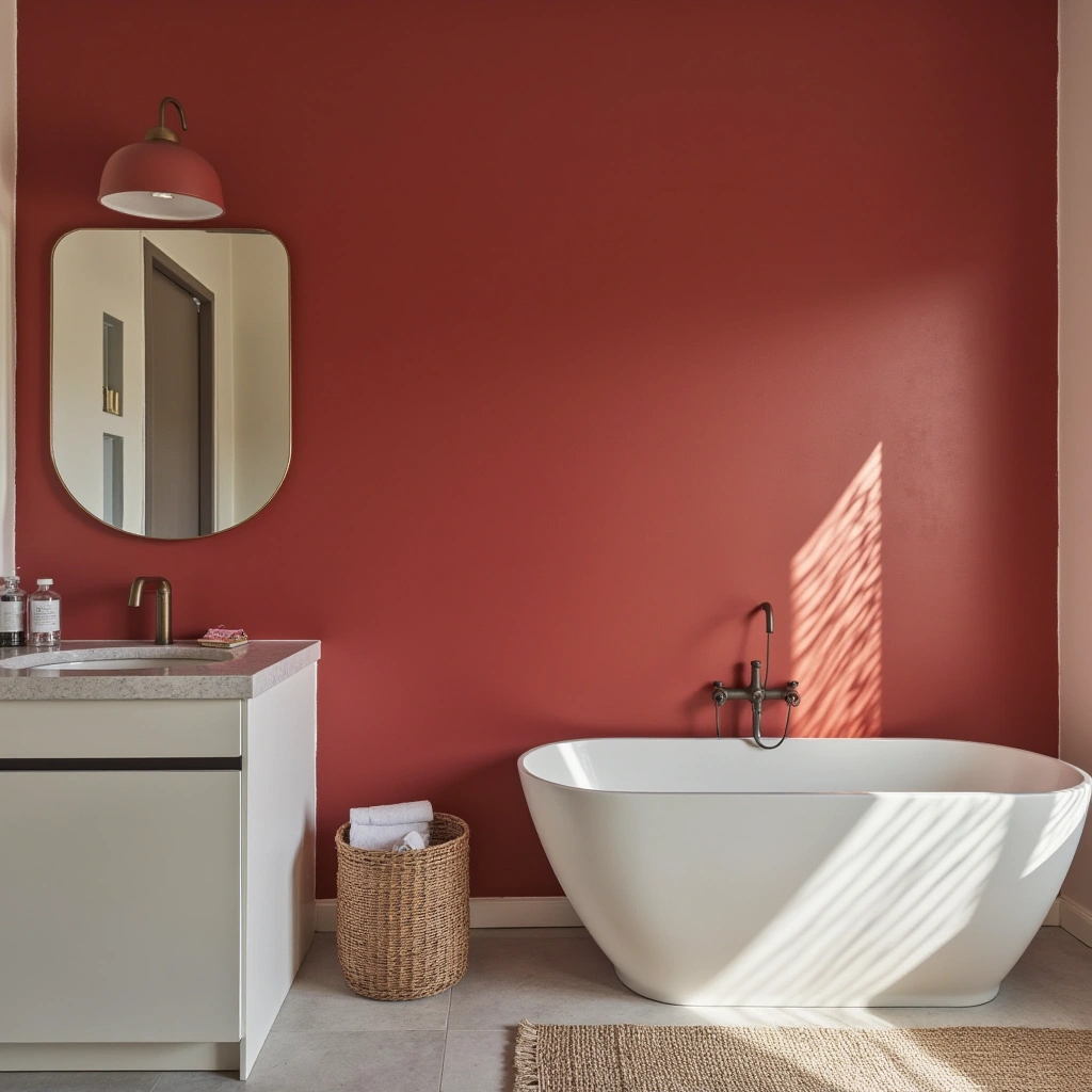 Cover image for 12 Red and White Bathroom Ideas