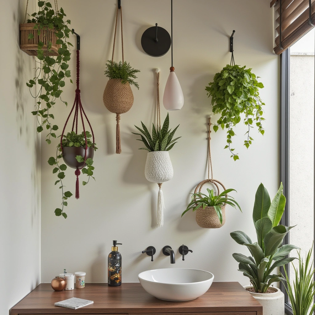12. Hanging Planters