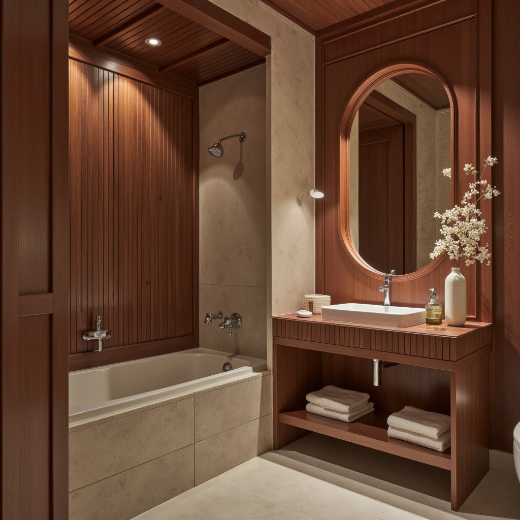 Cover image for 13 Cherry Themed Bathrooms: Elevate Your Space with Timeless Elegance