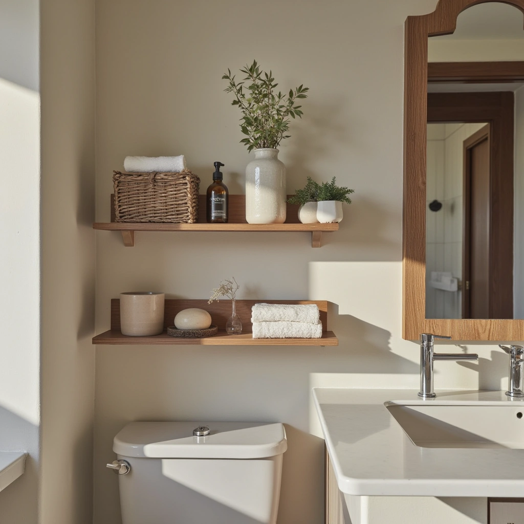 2. Wall-Mounted Shelves