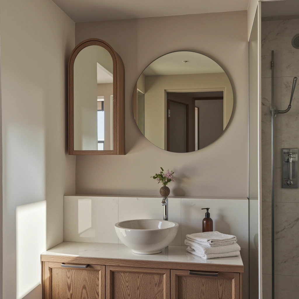 6. Wall-Mounted Mirror