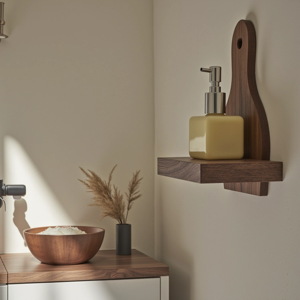 13. Wall-Mounted Soap Dispenser