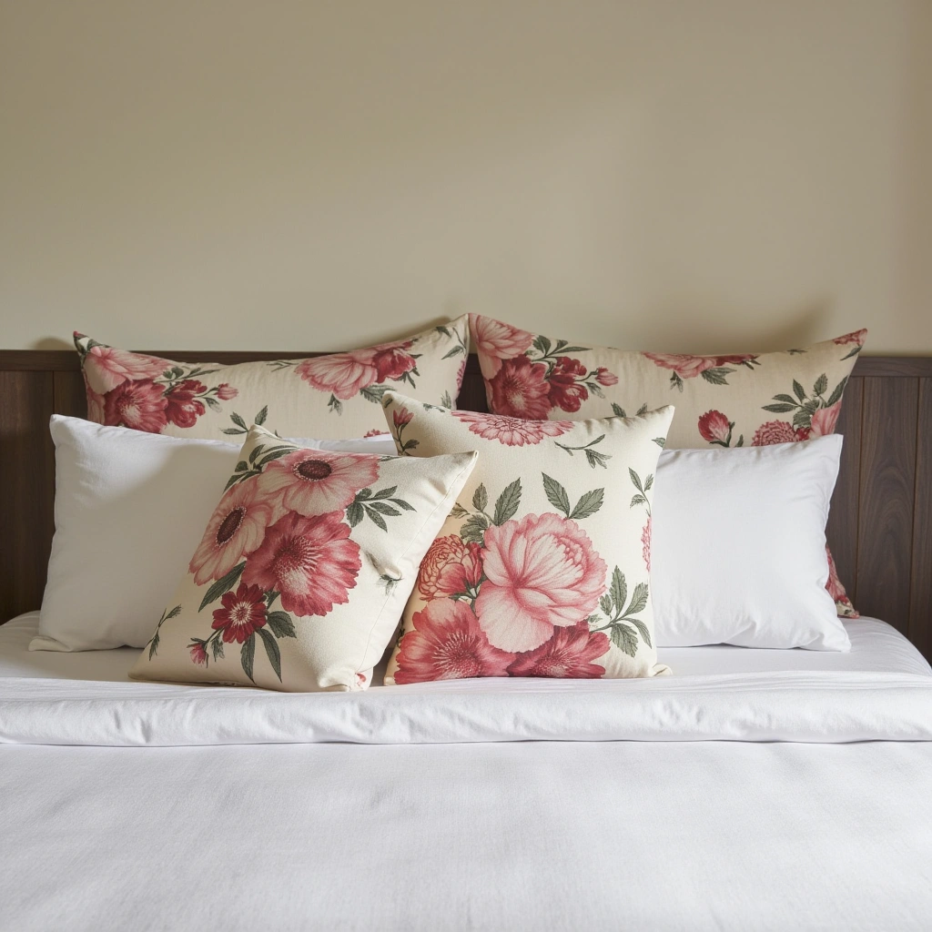 Floral Throw Pillows