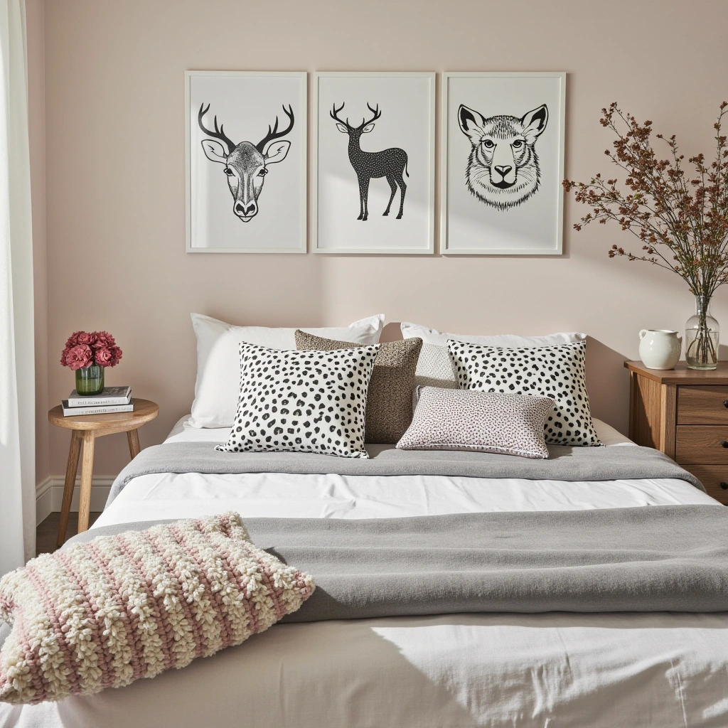 Animal Print Throw Pillows