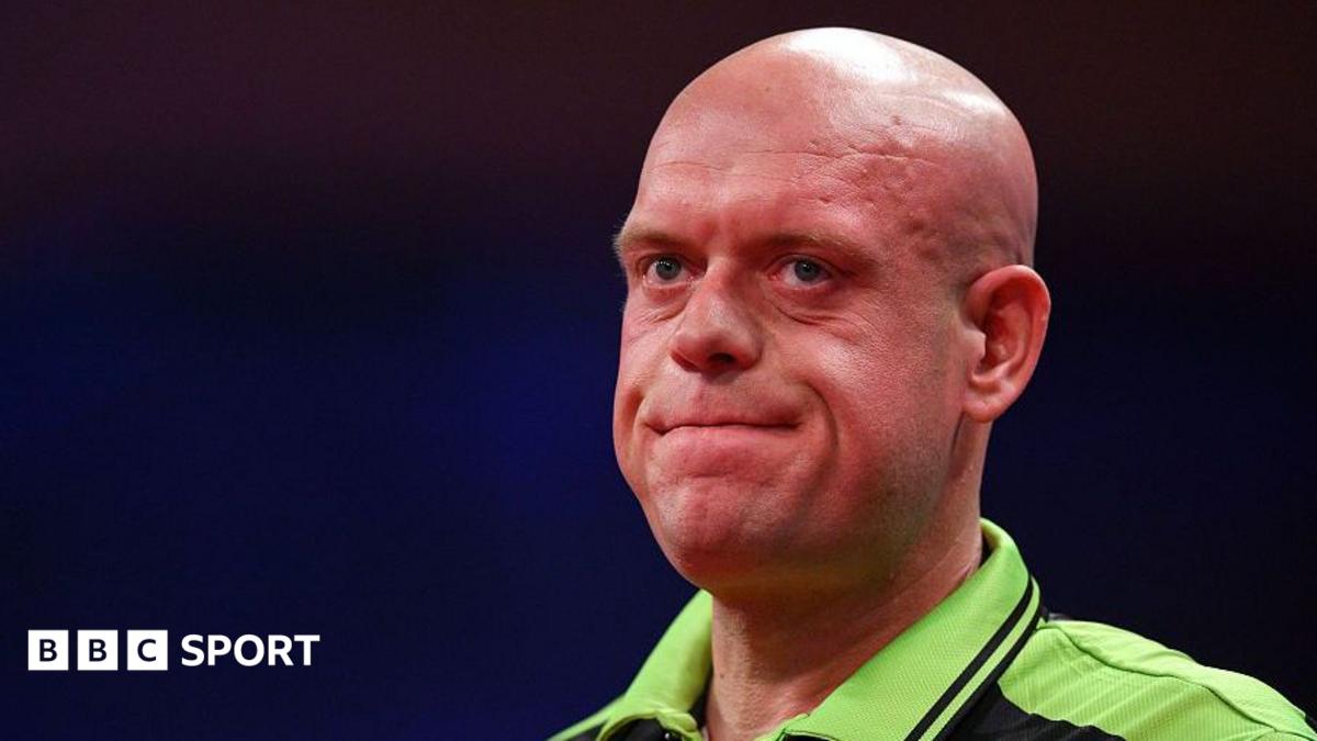 Van Gerwen Falls to Gurney in Opening Round of World Series Finals