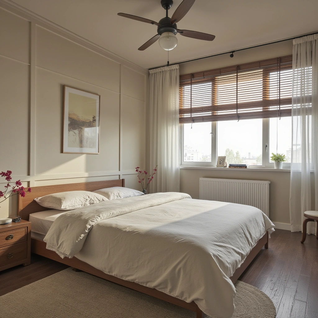 Scandinavian-Inspired Bedroom