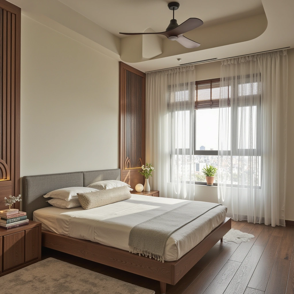 1. Maximize Natural Light with Light-Colored Bedding and Furniture