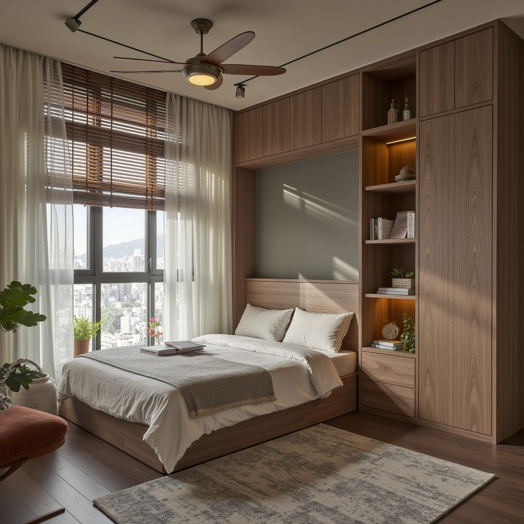 10. Incorporating a Cozy Reading Nook with a Built-In Bookshelf