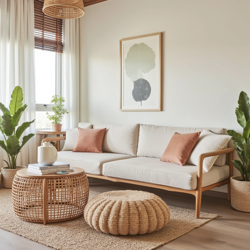 9. Wicker and Rattan Accents