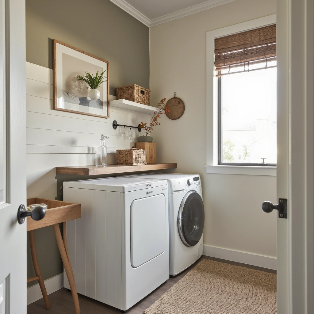 Why Farmhouse Style Works Perfectly for Small Laundry Rooms
