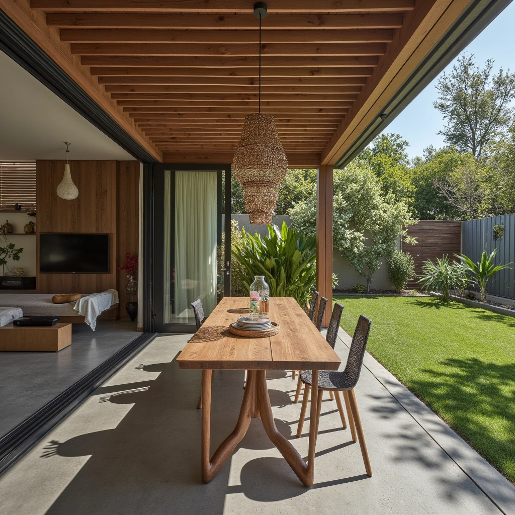 2. Elegant Outdoor Dining Area