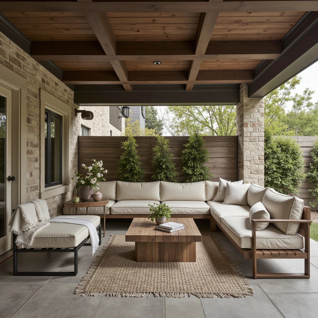 5. Covered Patio with Comfortable Seating