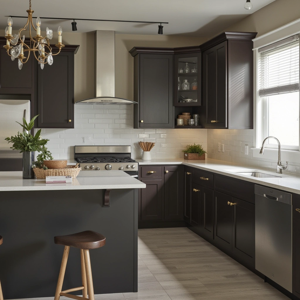 Mixing Finishes for Visual Interest
