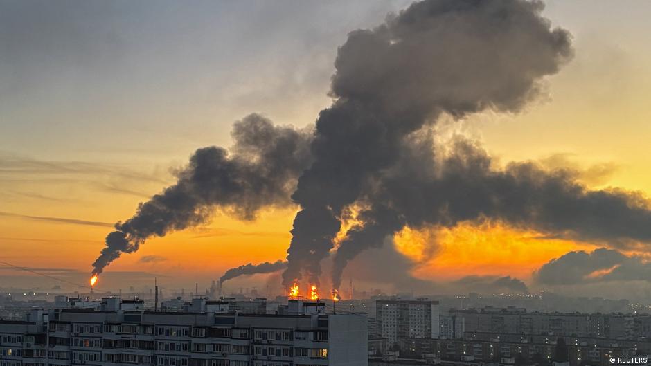Ukrainian Drone Strike Hits Moscow Oil Refinery, Two Dead