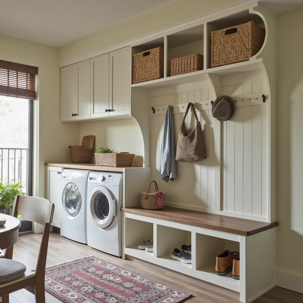 6. Multi-Purpose Laundry and Mudroom Combo